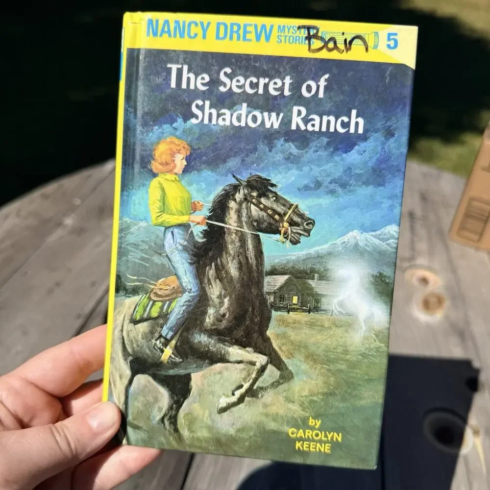 Lot of Five Nancy Drew Mystery Books Carolyn Keene Girls Mysteries 1987